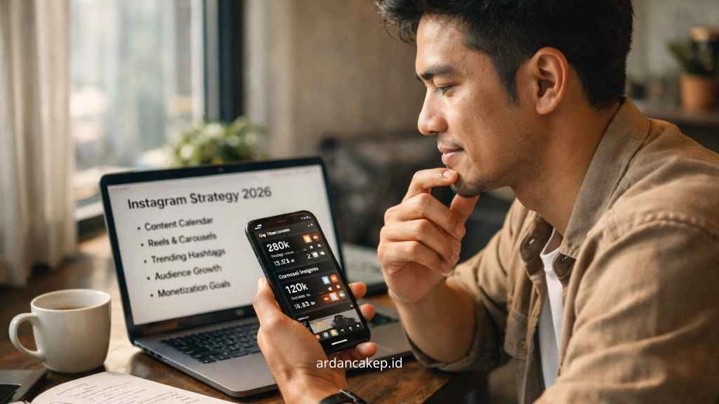 Strategi marketing di Instagram adalah bikin konten yang lebih personal, punya cerita, dan bisa berhubungan langsung dengan audiens.